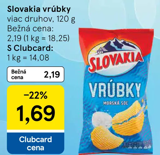 Slovakia Vrúbky morská soľ