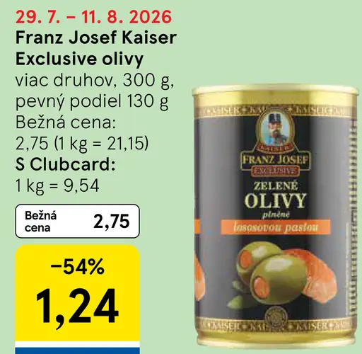 Franz Josef Kaiser olivy – rôzne druhy