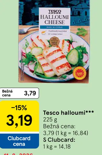 Tesco halloumi cheese