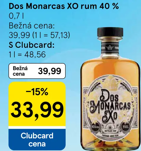 Dos Monarcas XO rum