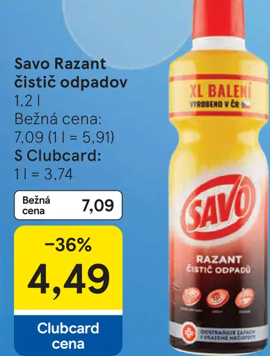 Savo Razant čistič odpadov