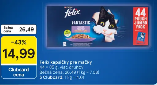 Felix Fantastic kapsičky pre mačky