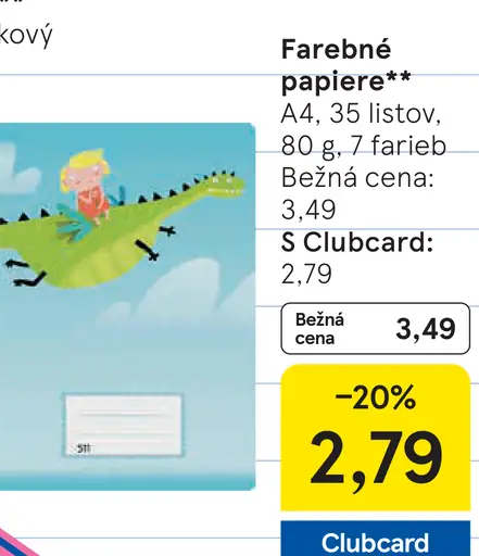 Farebné papiere