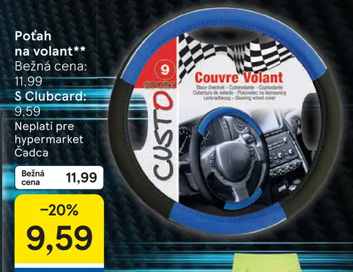 Custo poťah na volant