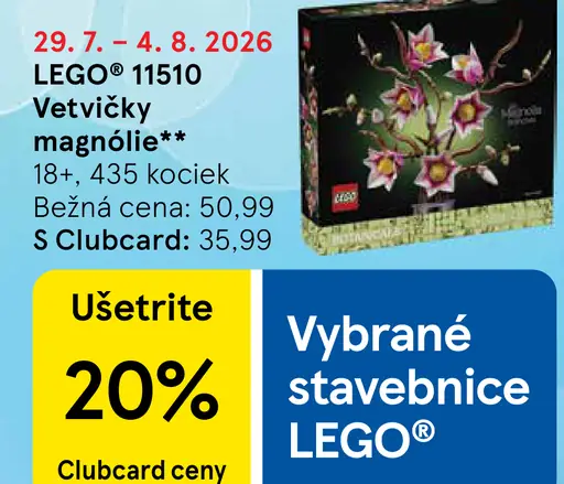 LEGO 11510 Vetvičky magnólie