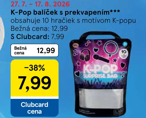 K-Pop balíček s prekvapením