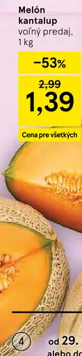 Melón kantalup
