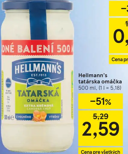 Hellmann's Tatárska omáčka