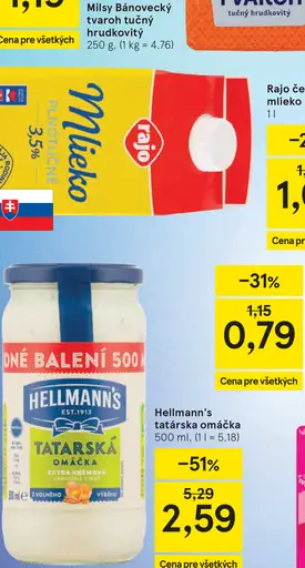 Milsy Bánovecký tvaroh tučný hrudkovitý