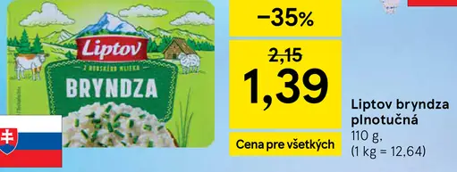 Liptov Bryndza Plnotučná