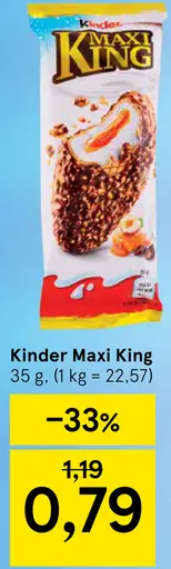 Kinder Maxi King