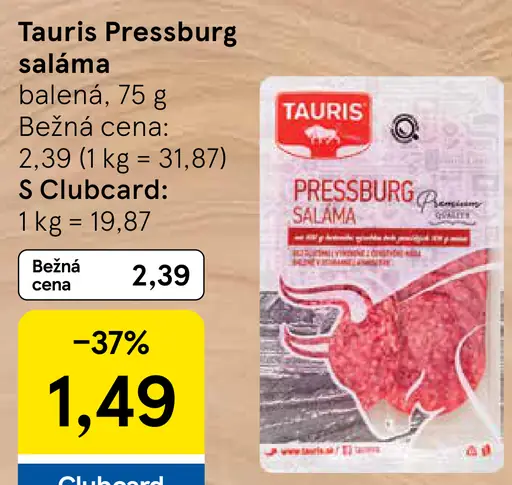 Tauris Pressburg saláma