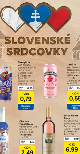 Strongbow ciders rôzne druhy plechovka