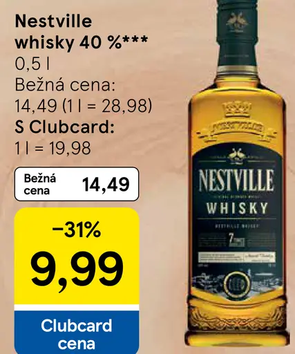 Nestville whisky 40 %