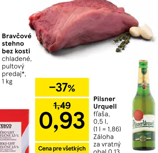 Bravčové stehno bez kosti