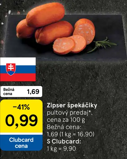 Zipser špekáčiky