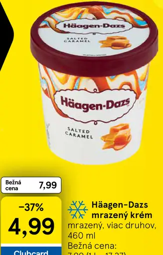 Häagen-Dazs mrazený krém