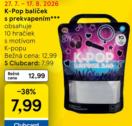 K-Pop balíček s prekvapením