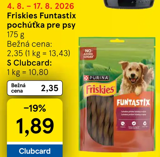 Friskies Funtastix krmivo pre psov