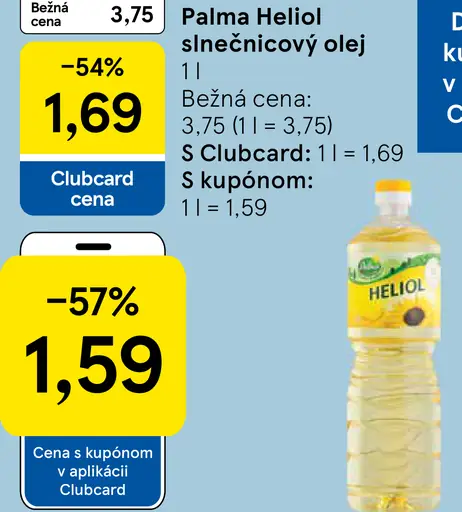 Palma Heliol Slnečnicový olej