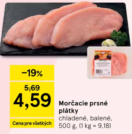 Morčacie prsné plátky