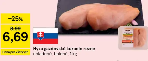 Hyza gazdovské kuracie rezne