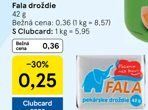 Fala pekárske droždie