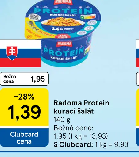 Radoma Proteín kurací šalát