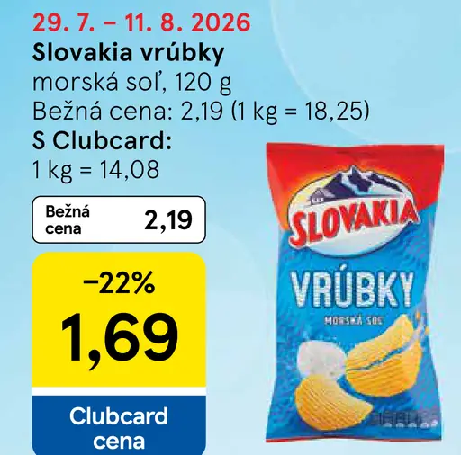 Slovakia Vrúbky morská soľ