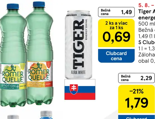 Tiger Aura White energetický nápoj