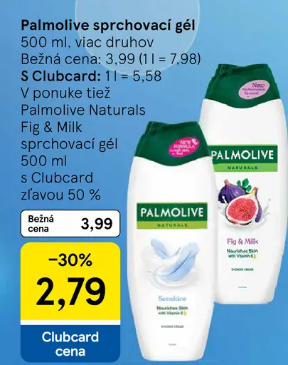 Palmolive Naturals Fig & Milk sprchovací krém