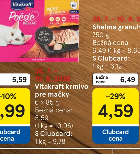 Vitakraft krmivo pre mačky