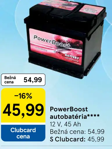 PowerBoost autobatéria