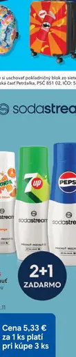 SodaStream príchuť 7UP