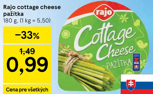 Rajo Cottage Cheese pažítka
