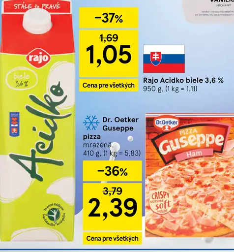 Rajo Acidko Biele 3,6%