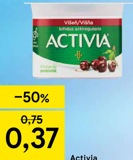 Activia Jogurt rôzne druhy