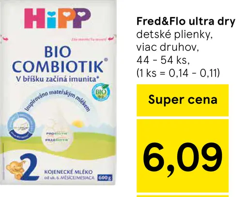 Hipp Combiotik mliečna dojčenská výživa