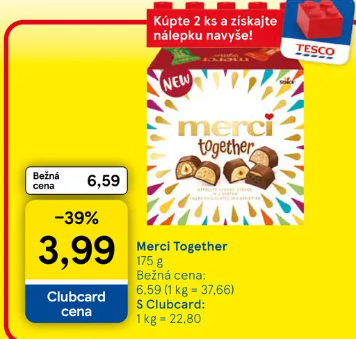 Merci together čokoláda