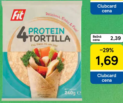 Fit ovseno-pšeničné placky s vysokým obsahom bielkovín