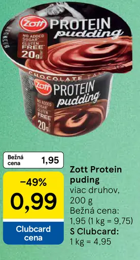 Zott Protein puding