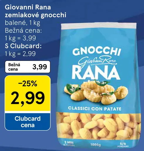 Giovanni Rana zemiakové gnocchi