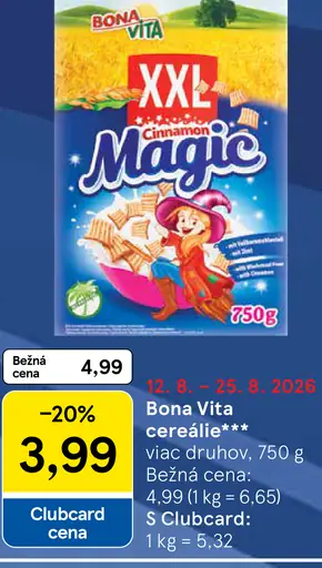 Bona Vita cereálie