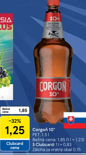 Corgoň 10° plechovka
