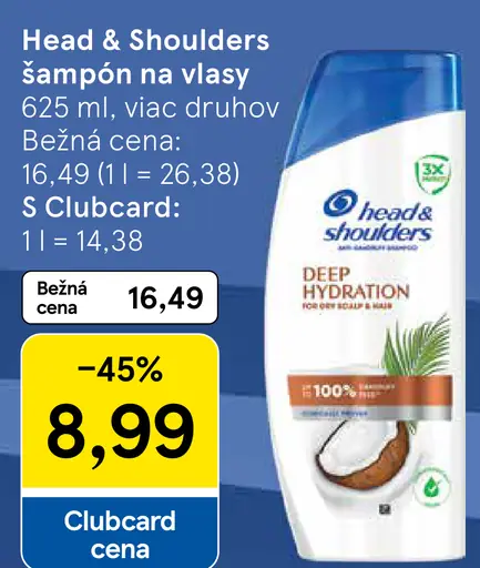 Head & Shoulders šampón na vlasy