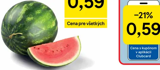Mini dyňa červená