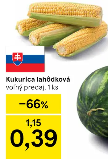 Kukurica lahôdková