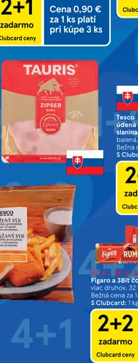 Tauris Zipser šunka originál