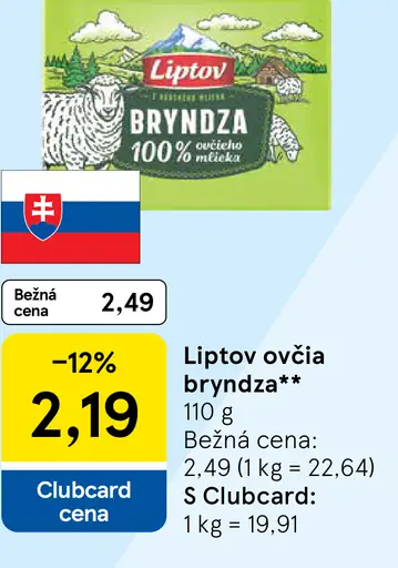 Liptov ovčia bryndza