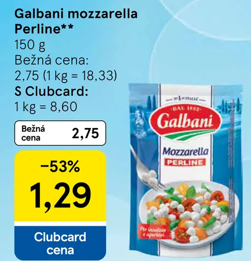 Galbani mozzarella Perline